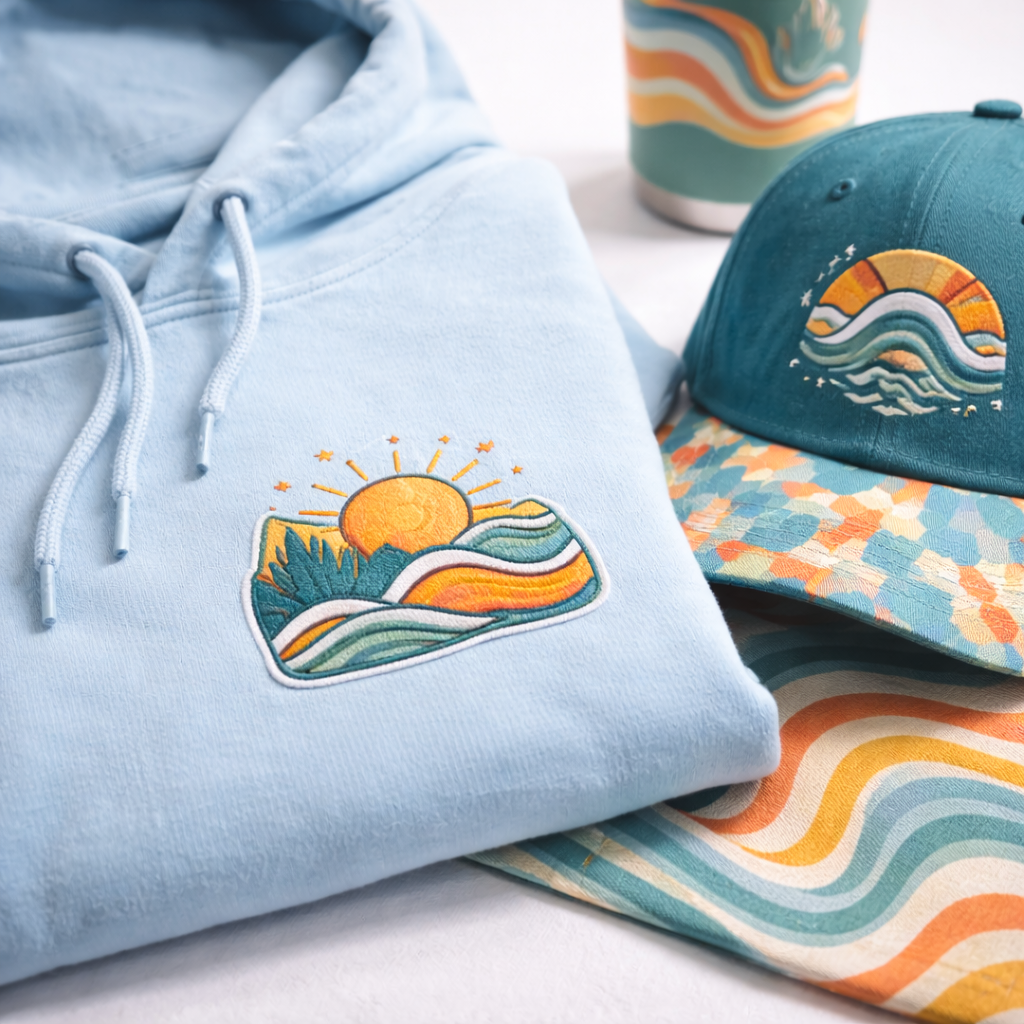 Custom apparel and accessories collection